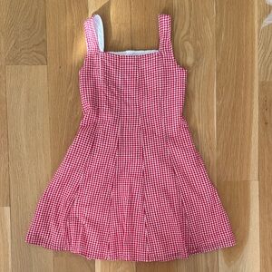 Abercrombie Kids Red Gingham Dress